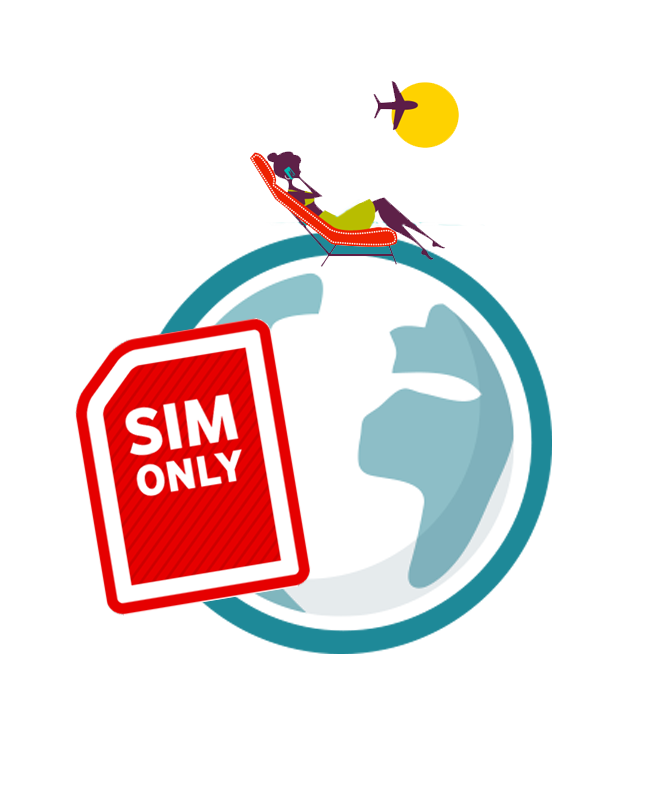 Goedkoop bellen en internetten Sim Only in het buitenland - Vodafone.nl